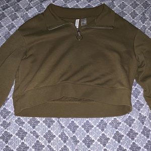 h&m quarter zip
